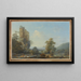 Château Reichenstein près d'Arlesheim - Johann Joseph Hartmann — gerahmtes Bild an der Wand