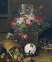 Stillleben mit einem Goldfischglas - Johann Knapp — Ansicht des Kunstwerks