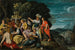 Minerve besucht die Musen auf dem Berg Helikon - Johann König — Ansicht des Kunstwerks