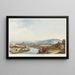 Die Stadt Bern auf der Nordseite - Johann Ludwig Aberli — gerahmtes Bild an der Wand