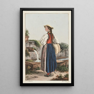 Johann Ludwig Aberli - Paysanne des environs de Berne.webp