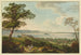 Vue de Cerlier et du lac de Bienne - Johann Ludwig Aberli — Ansicht des Kunstwerks