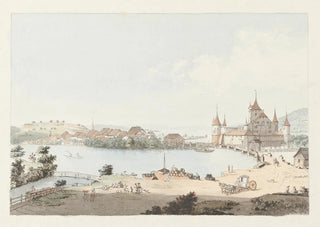 Johann Ludwig Aberli - Vue de Nidau et du Lac de Bienne.webp