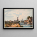 Ansicht der Stadt Utrecht - Johann Ludwig Bleuler — gerahmtes Bild an der Wand