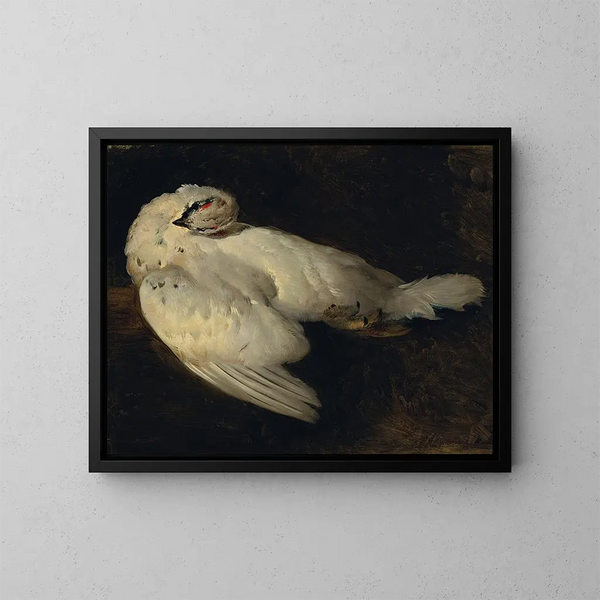 Alle Lagopèden - Johann Matthias Ranftl — gerahmtes Bild an der Wand