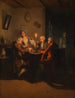 Partie d'échecs à la lueur des bougies - Johann Mongels Culverhouse — Ansicht des Kunstwerks