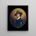 Der Maler Eduard Ender - Johann Nepomuk Ender — gerahmtes Bild an der Wand