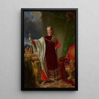Johann Nepomuk Ender - Kaiser Ferdinand Im Ornat Des Ordens Des Goldenen Vlies.webp