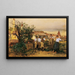 von Stein an der Donau - Johann Nepomuk Geiger — gerahmtes Bild an der Wand