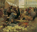 Kroatischer Markt auf der Haide in Wien - Johann Nepomuk Geiger — Ansicht des Kunstwerks