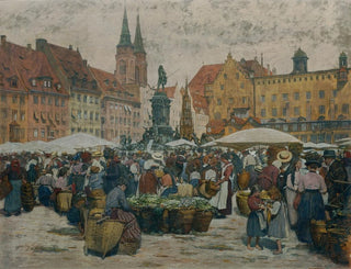 Johann Nepomuk Geller - Markt in Nrnberg.webp