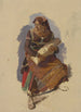 Italienisches Gemälde mit einem eingewickelten Kind in den Armen - Johann Nepomuk Rauch — Ansicht des Kunstwerks