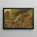 Wasserreservoir in Tivoli - Johann Nepomuk Rauch — gerahmtes Bild an der Wand