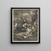 Lamentation du Christ - Johann Nepomuk Strixner — gerahmtes Bild an der Wand
