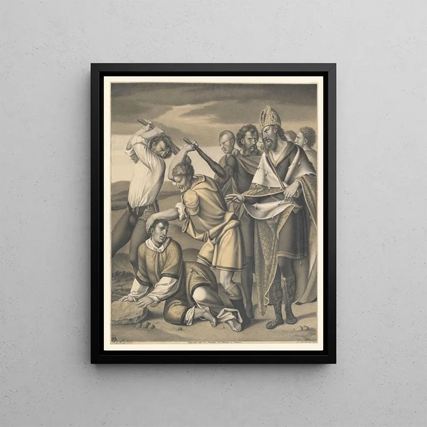 Johann Nepomuk Strixner - Martyrdom of Saint Ewal.webp