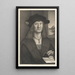 Portrait von Jérôme Haller von Hallerstein - Johann Nepomuk Strixner — gerahmtes Bild an der Wand