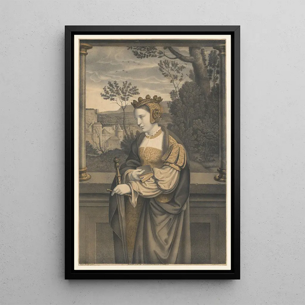 Johann Nepomuk Strixner - Saint Catherine.webp