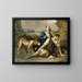 Arindal und Daura - Johann Peter Krafft — gerahmtes Bild an der Wand