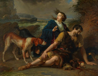 Arindal und Daura - Johann Peter Krafft — Ansicht des Kunstwerks