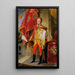 Ignace Comte Gyulay von Naros-Nemeth et Nadaska en uniforme hongrois - Johann Peter Krafft — gerahmtes Bild an der Wand