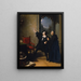 L'heure de la mort de Manfred von Johann Peter Krafft — gerahmtes Bild an der Wand