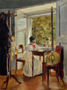 Marie Krafft an ihrem Schreibtisch - Johann Peter Krafft — Ansicht des Kunstwerks