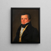 Wenzel Scholz - Johann Pius Ulbrich — gerahmtes Bild an der Wand