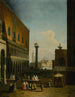 Venedig Eine Aussicht auf die Piazzetta und die Insel San Giorgio - Johann Richter — Ansicht des Kunstwerks