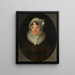 Maria Magdalena Bursa - Johann Samuel Grüne — gerahmtes Bild an der Wand