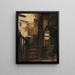 Treppe - Johann Sperl — gerahmtes Bild an der Wand