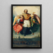 Gloire de Saint Jean Népomucène - Johann Till le Jeune — gerahmtes Bild an der Wand