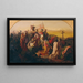 Godefroy de Bouillon und die Kreuzzügler - Johann Till der Jüngere — gerahmtes Bild an der Wand