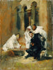 Au Klosterhof - Johann Till le Jeune — Ansicht des Kunstwerks