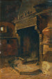 Innenraum mit Kamin - Johann Till der Jüngere — Ansicht des Kunstwerks