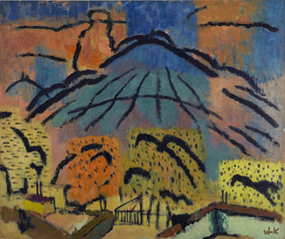Berg bei Metzinger - Johann Walter-Kurau — Ansicht des Kunstwerks