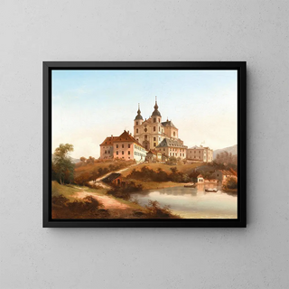 Johann Wilhelm Jankowsky - The Pilgrimage Church of Sonntagberg Lower Austria.webp