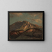 Berge in Graubünden - Johann Wilhelm Schirmer — gerahmtes Bild an der Wand