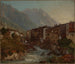 Ansicht von Chiavenna - Johann Wilhelm Schirmer — Ansicht des Kunstwerks