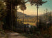 Die Oos-Tal mit Blick auf die Rhein-Ebene und die Vogesen am Abend - Johann Wilhelm Schirmer — Ansicht des Kunstwerks