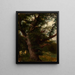 Eichbaum - Johann Wilhelm Schirmer — gerahmtes Bild an der Wand