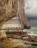 Der felsigste Ort in der Nähe von Étretat - Johann Wilhelm Schirmer — Ansicht des Kunstwerks