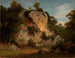 Felsenwand mit Blumen und Gestrüpp - Johann Wilhelm Schirmer — Ansicht des Kunstwerks