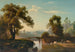 Italienische Landschaft mit Hirten - Johann Wilhelm Schirmer — Ansicht des Kunstwerks