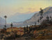 Schweizer Alpenlandschaft mit Fluss und See - Johann Wilhelm Schirmer — Ansicht des Kunstwerks