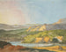 Landschaft im Süden mit Meer, bewaldeten Hügeln und einem Wasserplan im Vordergrund - Johann Wolfgang von Goethe — Ansicht des Kunstwerks
