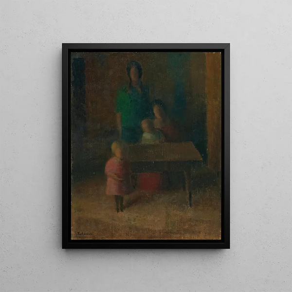 Johann von Tscharner - Familie Am Tisch.webp