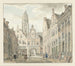 Rue Nieuwstraat à Utrecht mit Blick auf den Domturm - Johanna de Bruyn — Ansicht des Kunstwerks