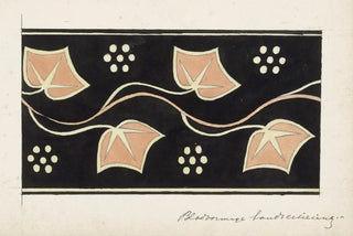 Johanna van de Kamer - Bandversiering met bladeren.webp