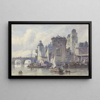 Johannes Bosboom - Gezicht te Koblenz.webp