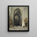 Innenansicht des Trierer Doms - Johannes Bosboom — gerahmtes Bild an der Wand